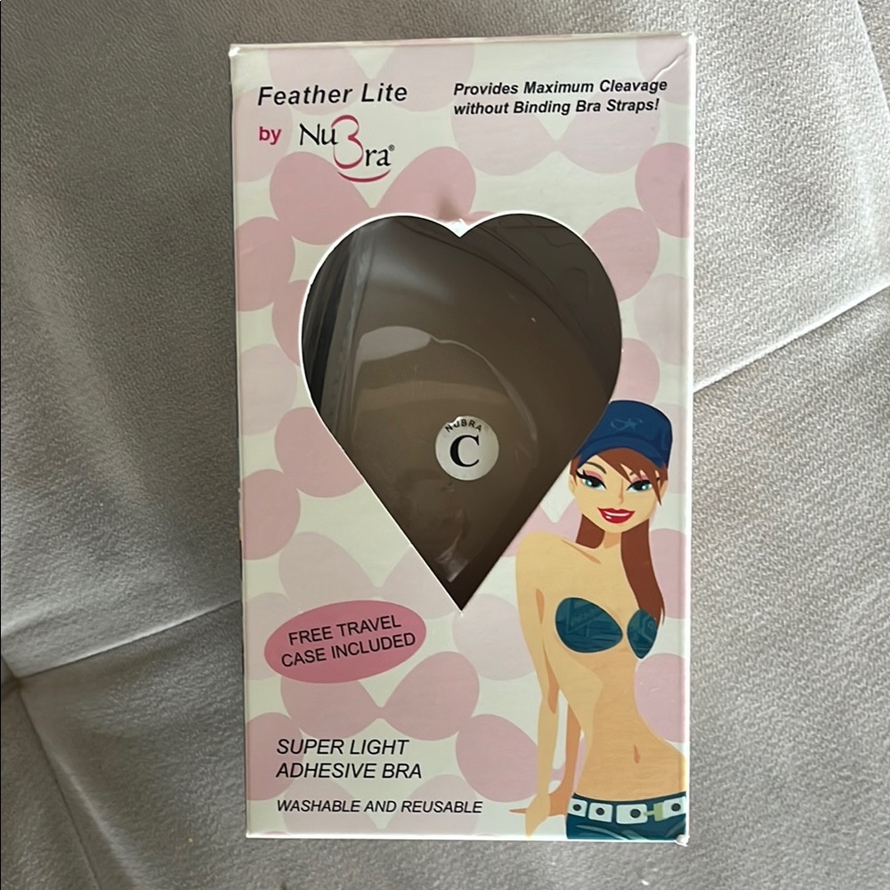 NuBra Feather Lite Super Light Adhesive Bra - Nude